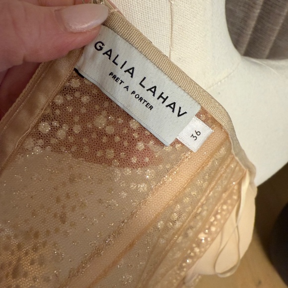 ✨ Galia Lahav Anita Beaded Corset Top – Size 36 (US XS/S) - Picture 4 of 6